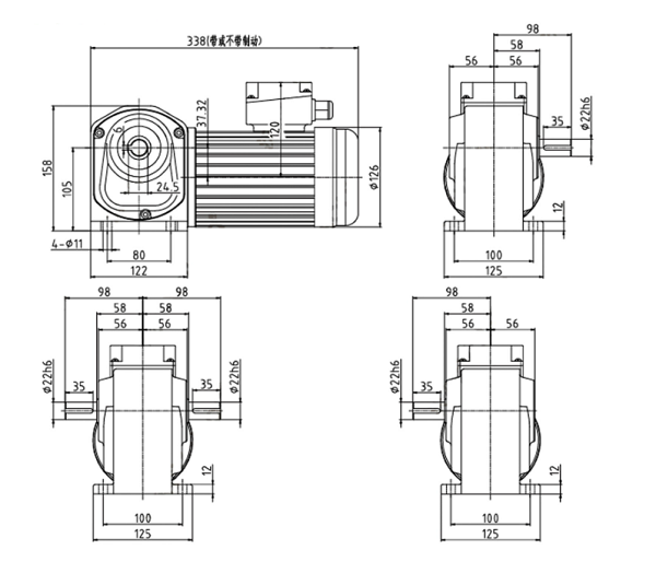 WSH22-400-S(B)減速電機(jī)